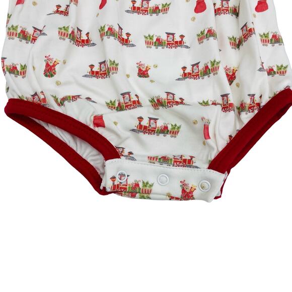 NWT Ruth & Ralph 18M Santa Train Bubble - Picture 2 of 6